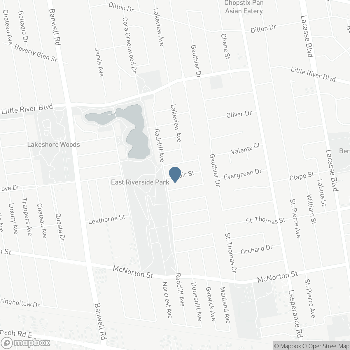 11824 BLAIR STREET, Windsor, Ontario N8P 1T4